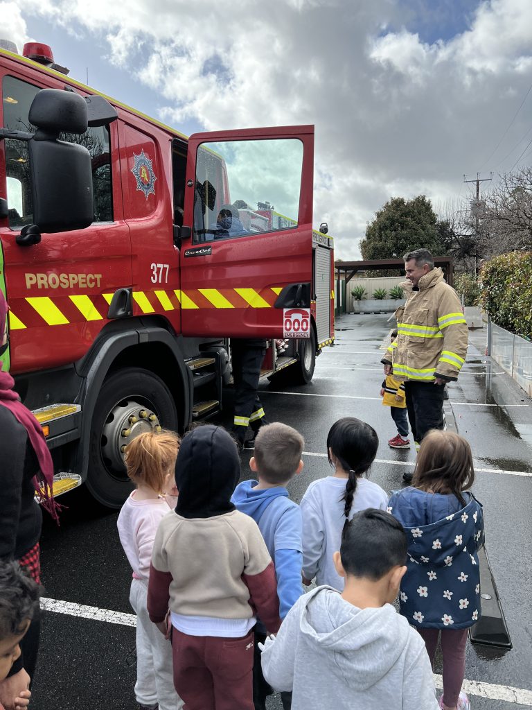 SA Metropolitan Fire Service visited 1st Impressions ELC!